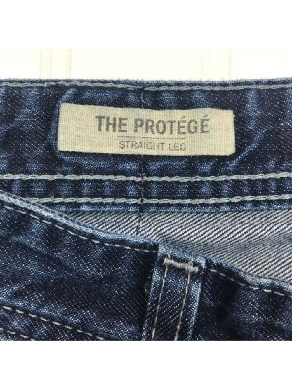 Adriano Goldschmied Mens Protege Straight Leg Jeans Size 29x30 Blue Denim - Picture 3 of 14